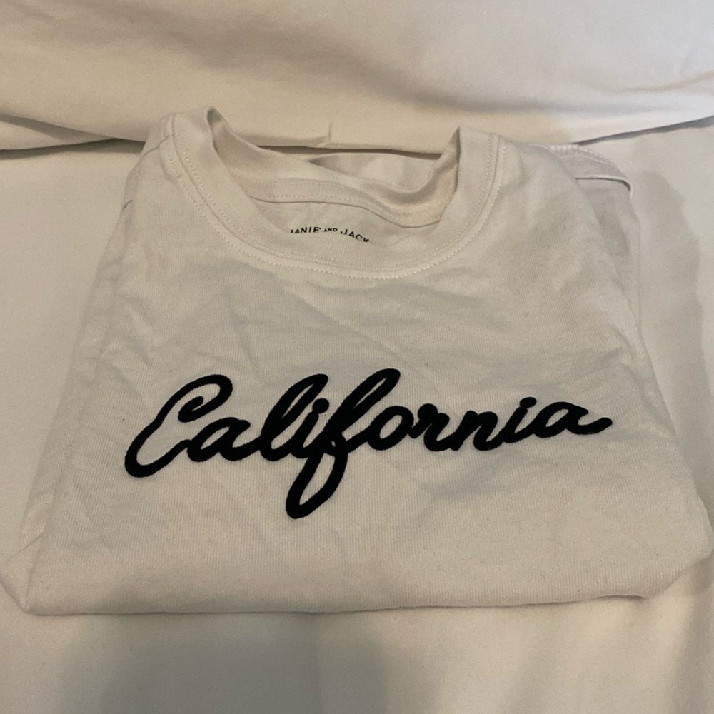 Janie and Jack kids California t-shirt